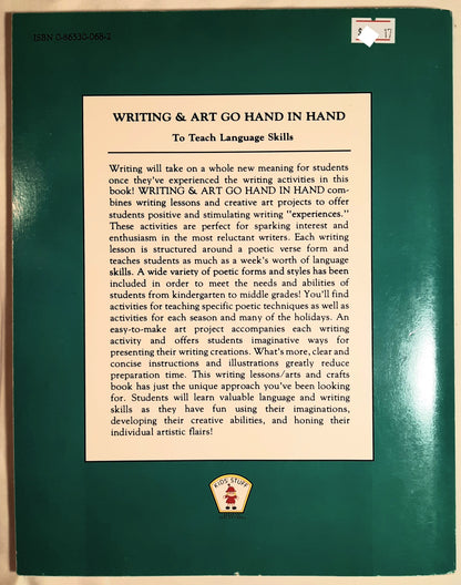 Writing & Art Go Hand in Hand by Diane Bonica (Very good, 1988, Pbk, 80 pgs, Incentive Pub.)