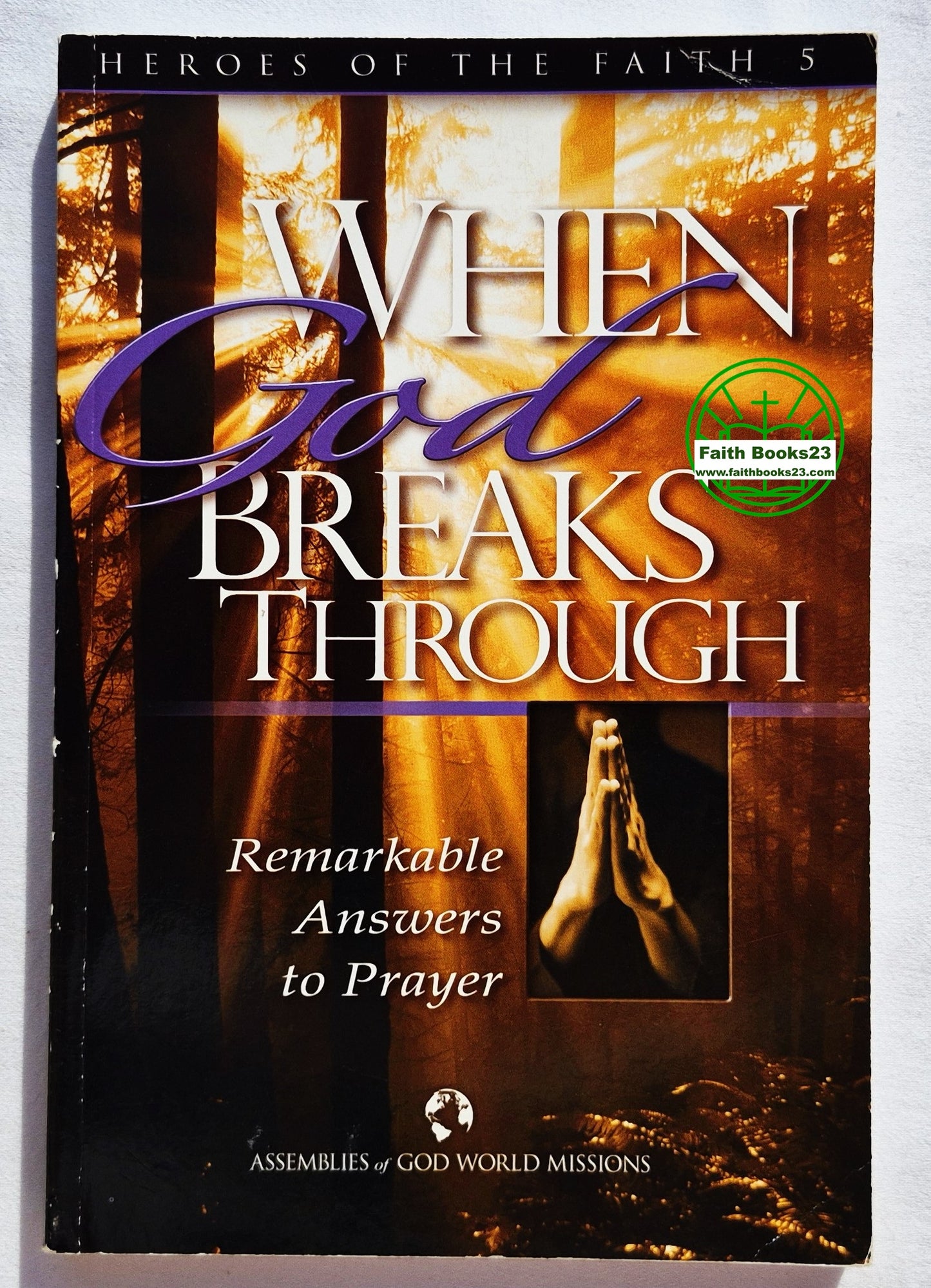 Heroes of the Faith 5: When God Breaks Through herausgegeben von Joyce Wells Booze; Kathy Ketcher (Sehr gut, 2005, Taschenbuch, 151 Seiten, Assemblies of God World Missions)