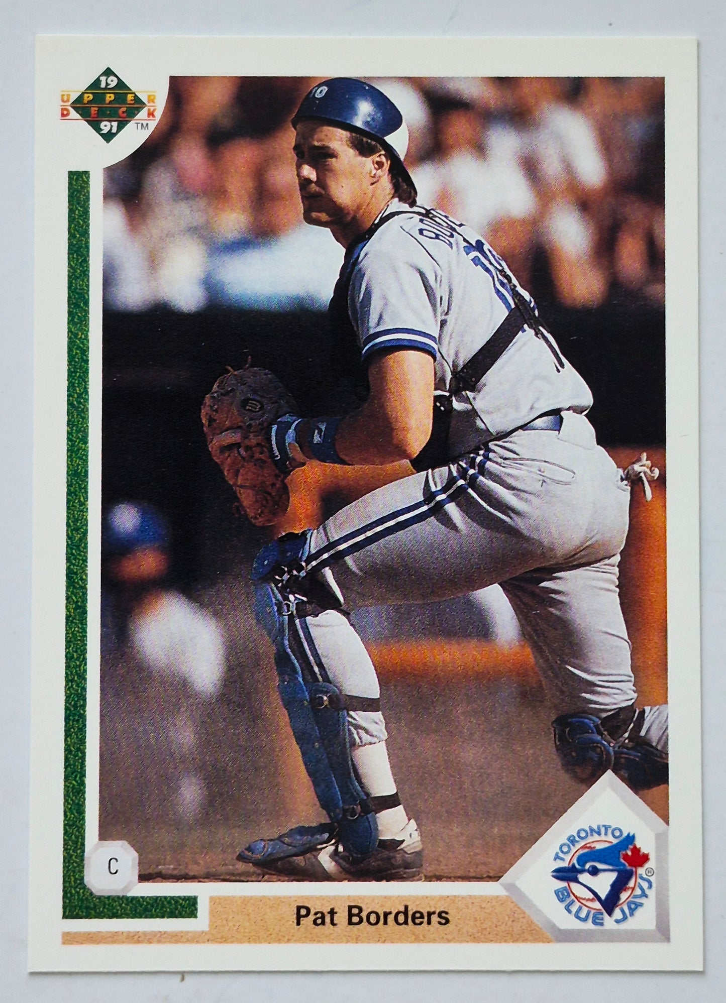 Borders Pat Toronto Blue Jays Catcher  #147 Upper Deck 1991 Baseball Card