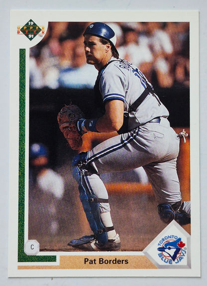 Borders Pat Toronto Blue Jays Catcher  #147 Upper Deck 1991 Baseball Card