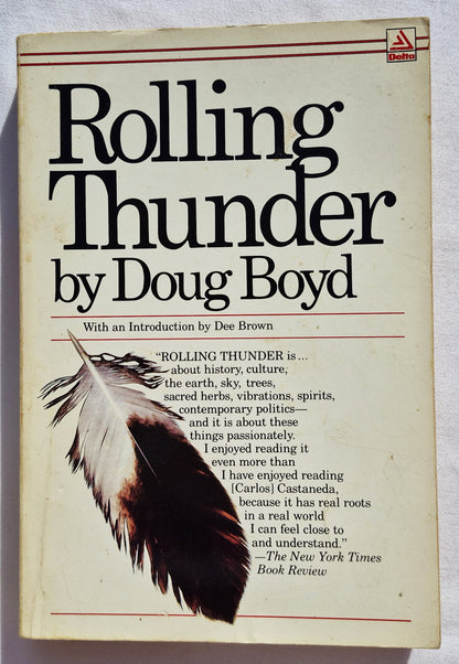 Rolling Thunder by Doug Boyd (Gut, 1974, Broschiert, 273 Seiten, Bantam Doubleday)