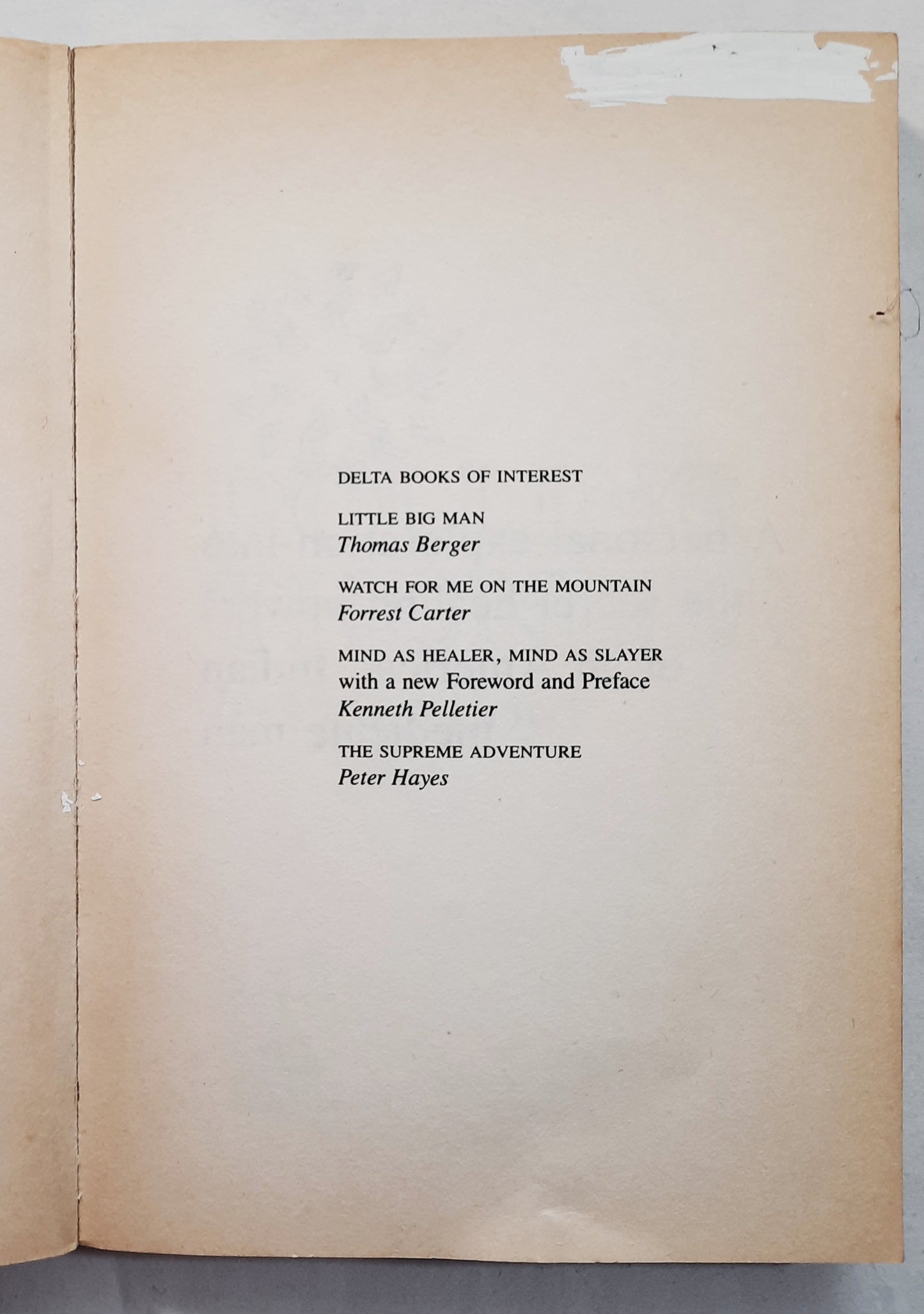 Rolling Thunder by Doug Boyd (Gut, 1974, Broschiert, 273 Seiten, Bantam Doubleday)