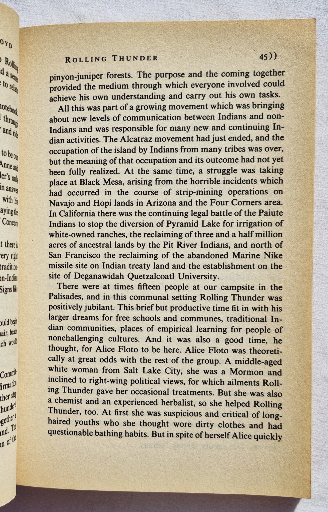 Rolling Thunder by Doug Boyd (Gut, 1974, Broschiert, 273 Seiten, Bantam Doubleday)