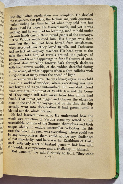 Die Sternenleute von Leigh Brackett (Gut, 1952, HC, 213 Seiten, The King Company, Erstausgabe)
