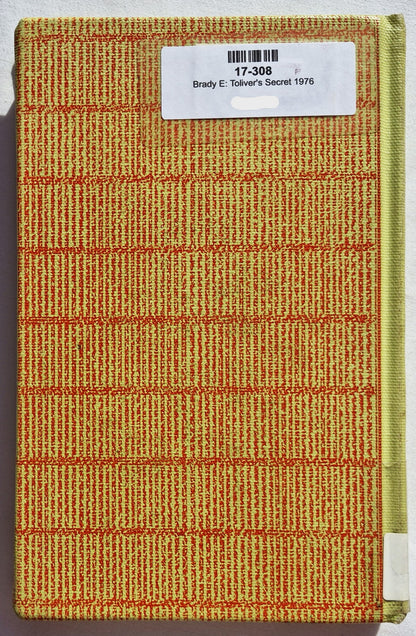 Tolivers Geheimnis von Esther Wood Brady (Gut, 1976, Gebunden, 166 Seiten, Crown Publishers)