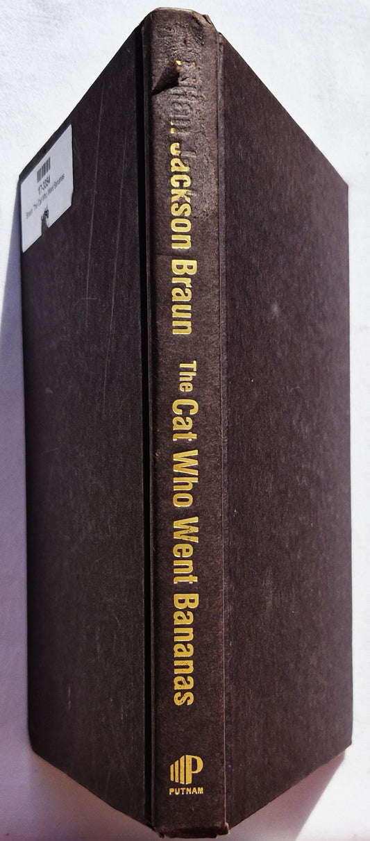 The Cat Who Went Bananas #27 by Lilian Jackson Braun (Good, 2004, HC, 223 pages, Putnam Publishing)