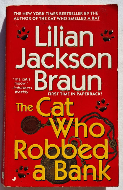Die Katze, die eine Bank ausraubte Nr. 22 von Lilian Jackson Braun (Gut, 2001, Taschenbuch, 304 Seiten, Penguin Publishing)