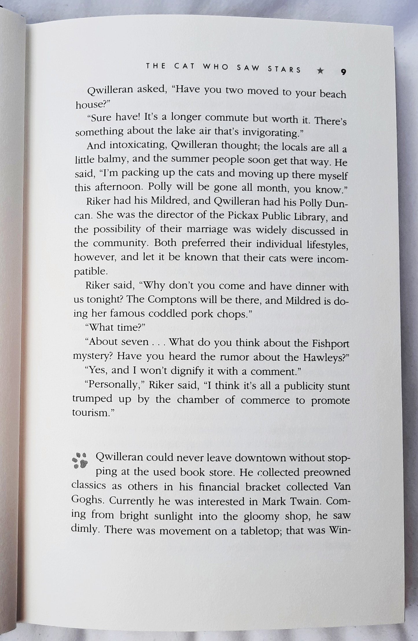 Die Katze, die Sterne sah #21 von Lilian Jackson Braun (Sehr gut, 1999, Gebunden, 227 Seiten, G.P. Putnam's Sons)