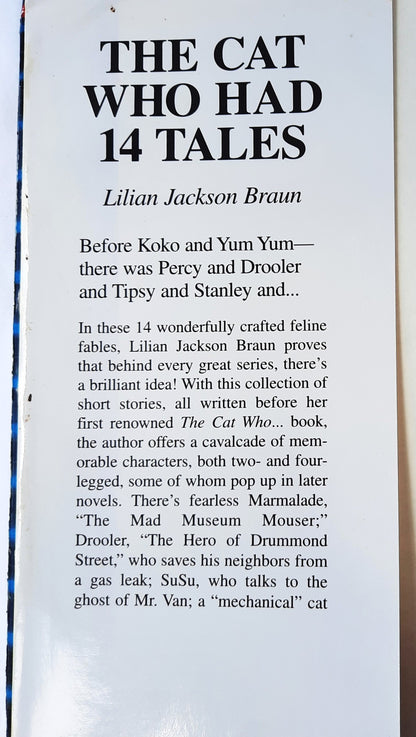 The Cat Who Had 14 Tales #1 von Lilian Jackson Braun (Gut, 1988, HC, 244 Seiten, Jove)