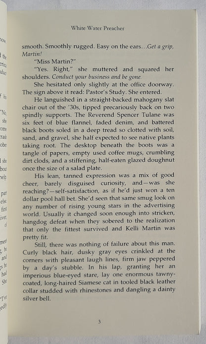 White Water Preacher by Carolyn Bravo (New, 2010,  Pbk, 240 pages, White Rose Pub.)