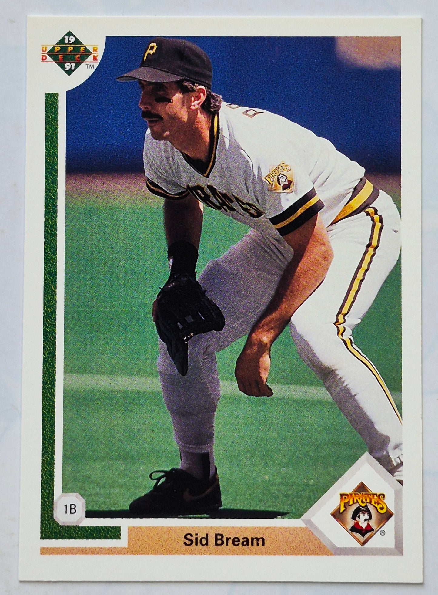 Jay Bell Pittsburgh Pirates Shortstop 1991 Upper Deck #183 Baseballkarte (Exzellent)