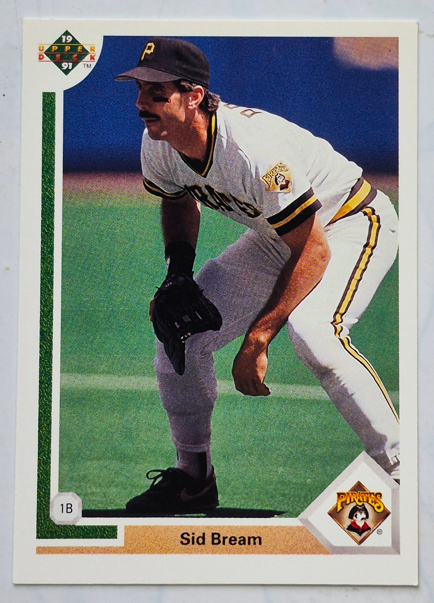Jay Bell Pittsburgh Pirates Shortstop 1991 Upper Deck #183 Baseballkarte (Exzellent)