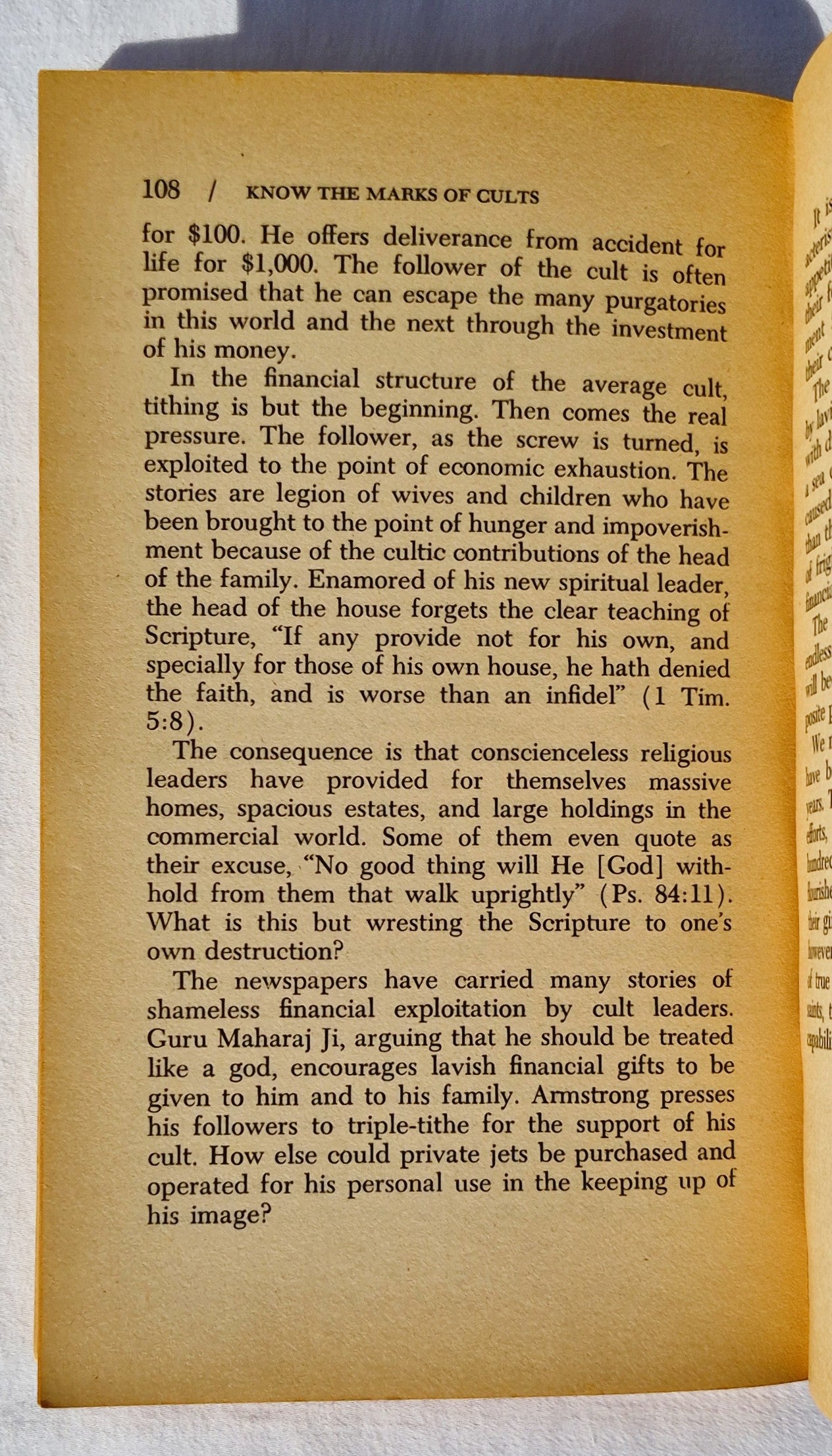 Die Kennzeichen von Sekten: Die 12 grundlegenden Irrtümer falscher Religion von Dave Breese (Gut, 1975, Tb, 128 Seiten, Victor Books)