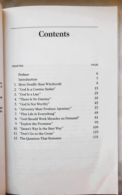 Satans zehn glaubwürdigste Lügen von Dave Breese (Gut, 1974, Pbk, 144 Seiten, Moody Press)