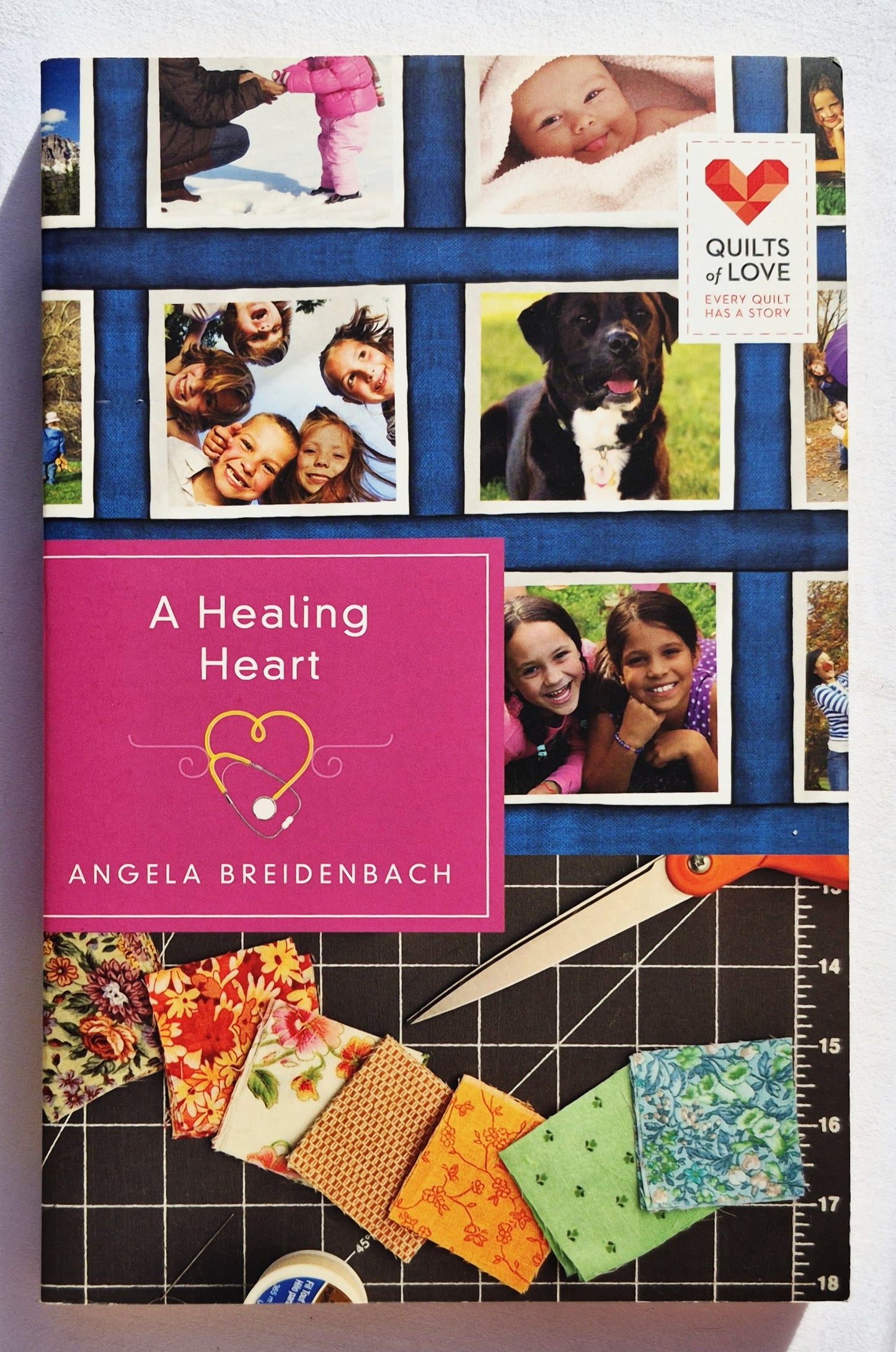 A Healing Heart #6 von Angela Breidenbach (Quilts of Love, Neu, Brosch., 2013, 236 Seiten, AbingdonPress)