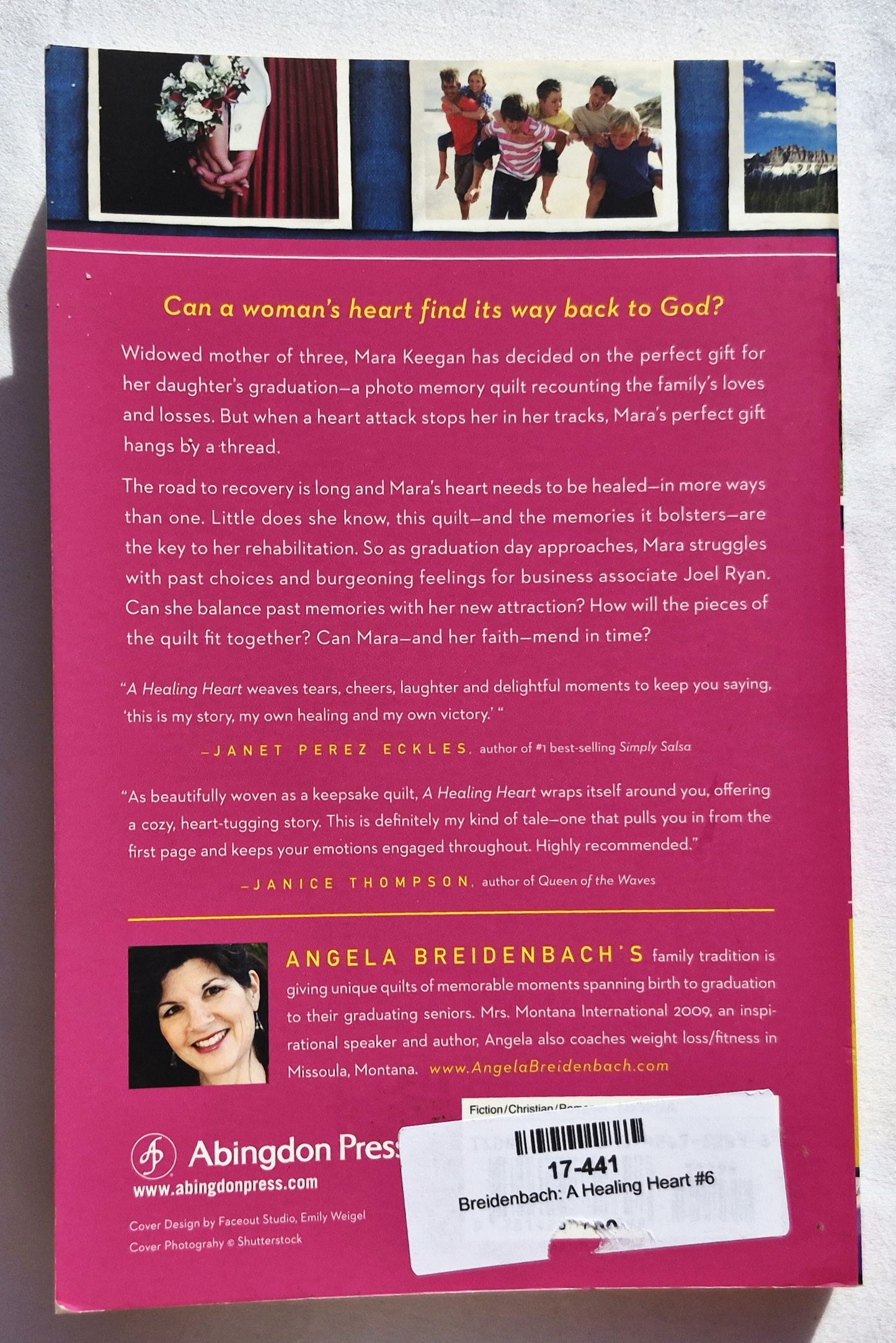 A Healing Heart #6 von Angela Breidenbach (Quilts of Love, Neu, Brosch., 2013, 236 Seiten, AbingdonPress)