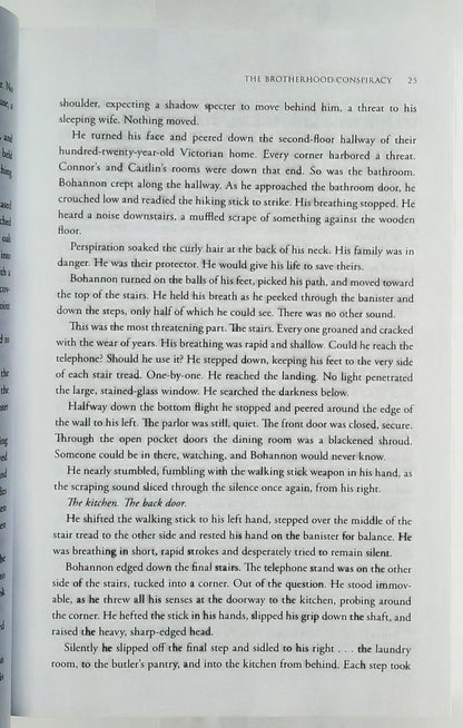 The Brotherhood Conspiracy by Terry Brennan (The Jerusalem Prophecies #2, New, 2013, Pbk, 365 pages, Kregel Publications)