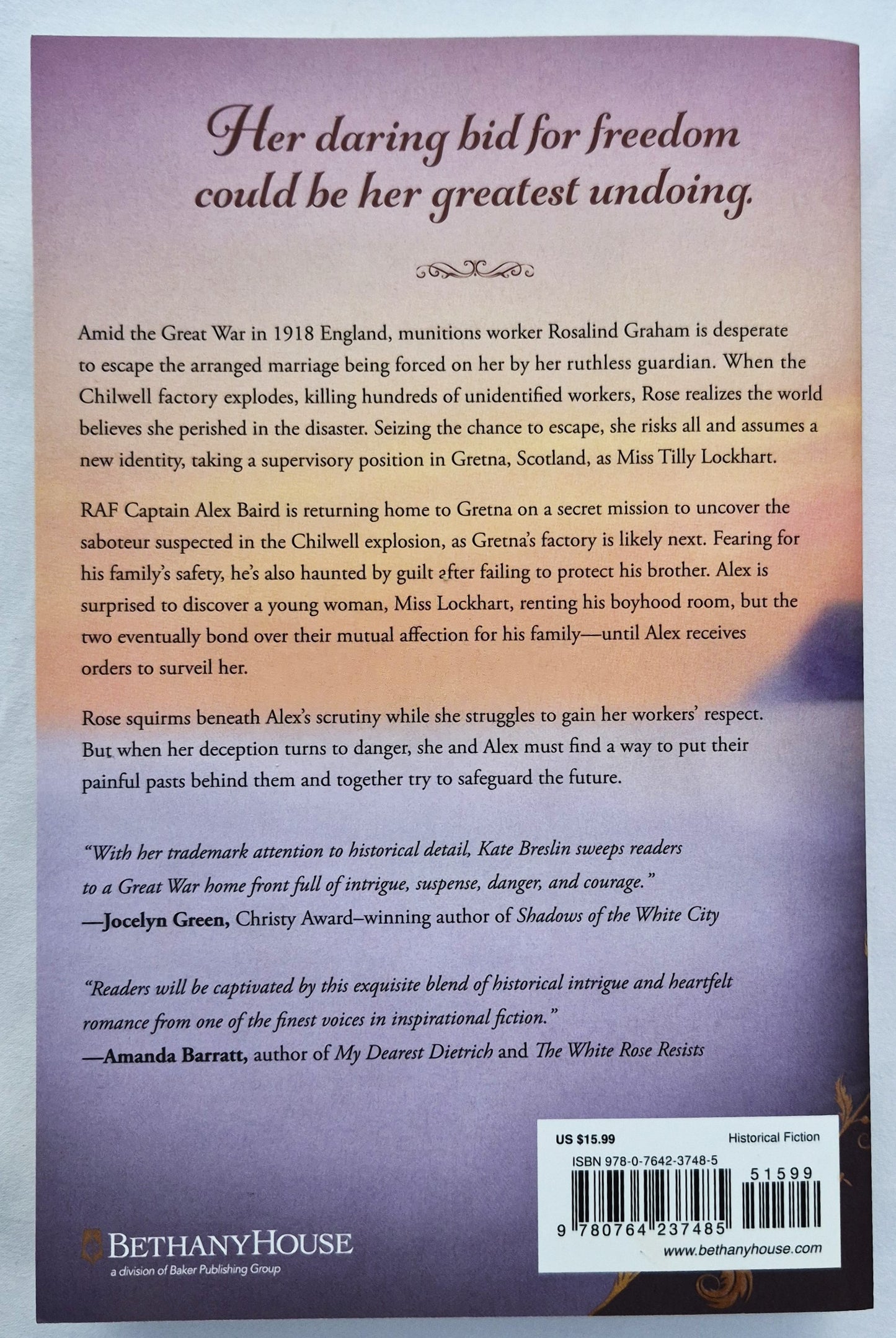 As Dawn Breaks von Kate Breslin (Neu, 2021, Taschenbuch, 396 Seiten, Bethany House)