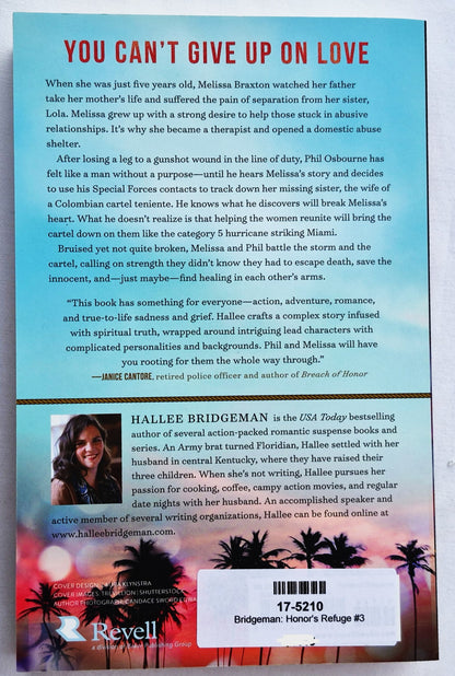 Hallee Bridgeman: Ehrenwerte Zuflucht (Love & Honor, Band 3, Neu, 2022, Taschenbuch, 348 Seiten, Revell)