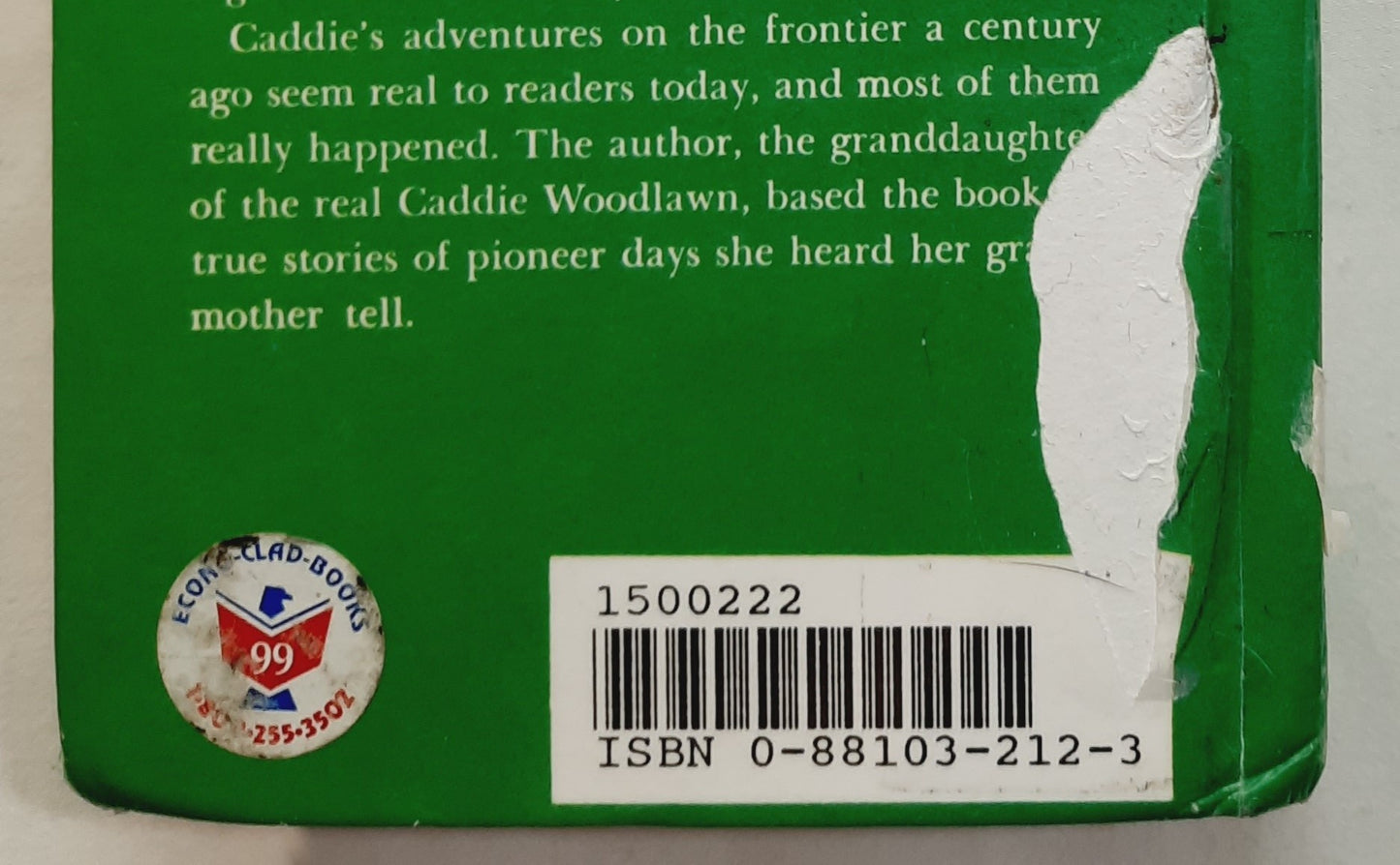 Caddie Woodlawn von Carol Ryrie Brink (Gut, 1997, gebunden, 242 Seiten, Aladdin)