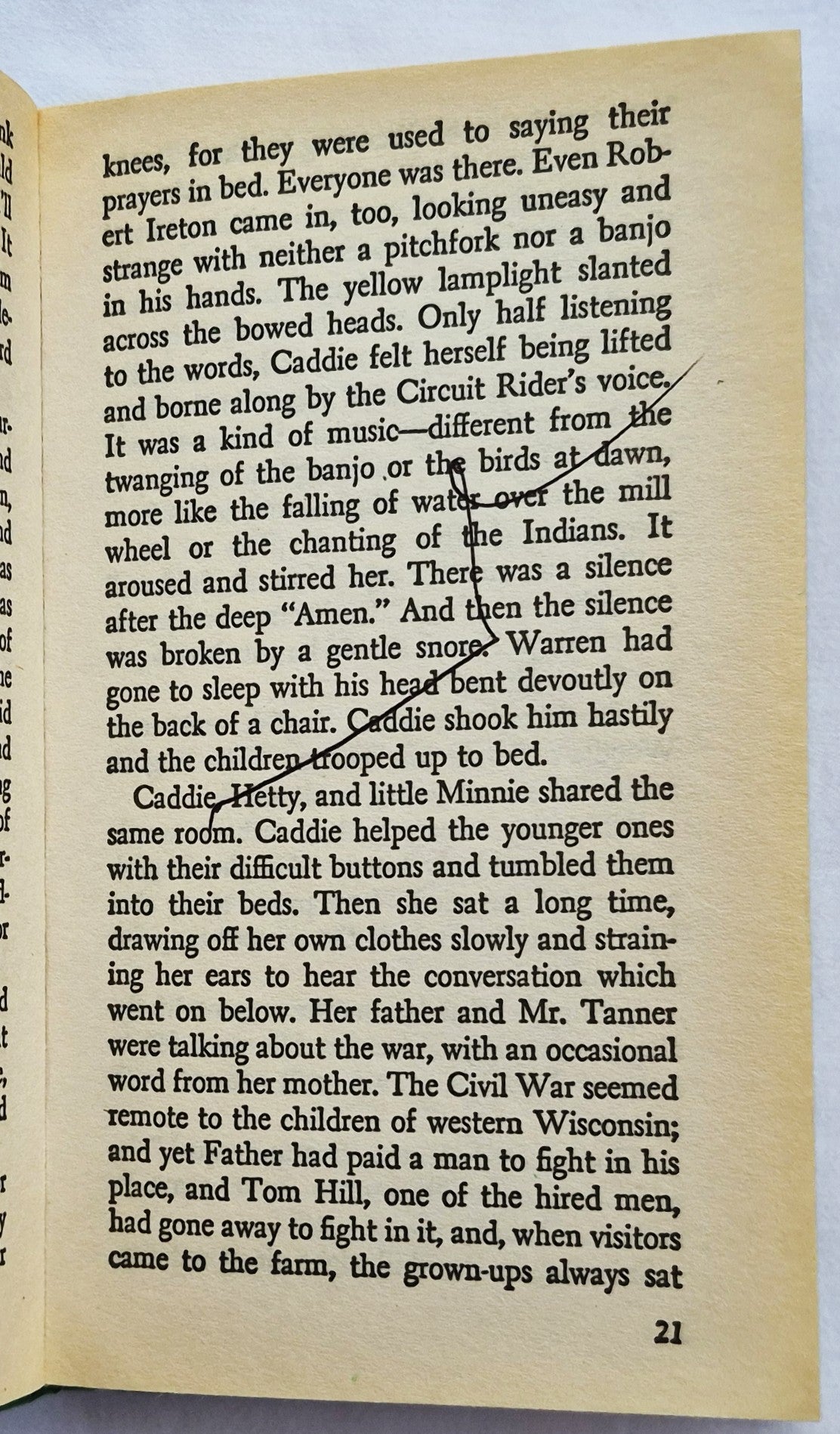 Caddie Woodlawn von Carol Ryrie Brink (Gut, 1997, gebunden, 242 Seiten, Aladdin)