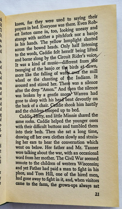 Caddie Woodlawn von Carol Ryrie Brink (Gut, 1997, gebunden, 242 Seiten, Aladdin)