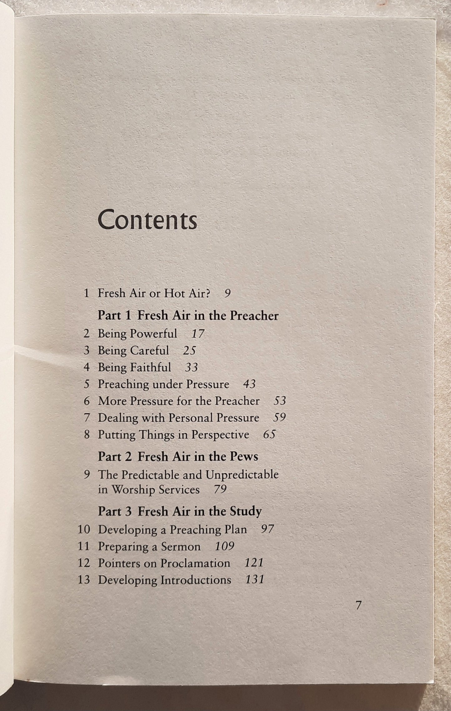 Frischer Wind auf der Kanzel: Herausforderungen und Ermutigungen von einem erfahrenen Prediger von D. Stuart Briscoe (Sehr gut, 1994, Pbk, 189 Seiten, Baker Book House)