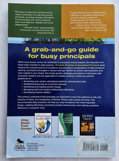 The Daily Practices of Successful Principals von Barbara Brock (Sehr gut, 2011, Pbk, 192 Seiten, Corwin)