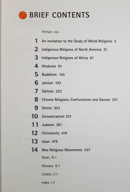 Invitation to World Religions Third Edition by Jeffrey Brodd; Layne Little; Bradley Nystrom (Very good, 2019, Pbk, 656 pages, Oxford University Press)