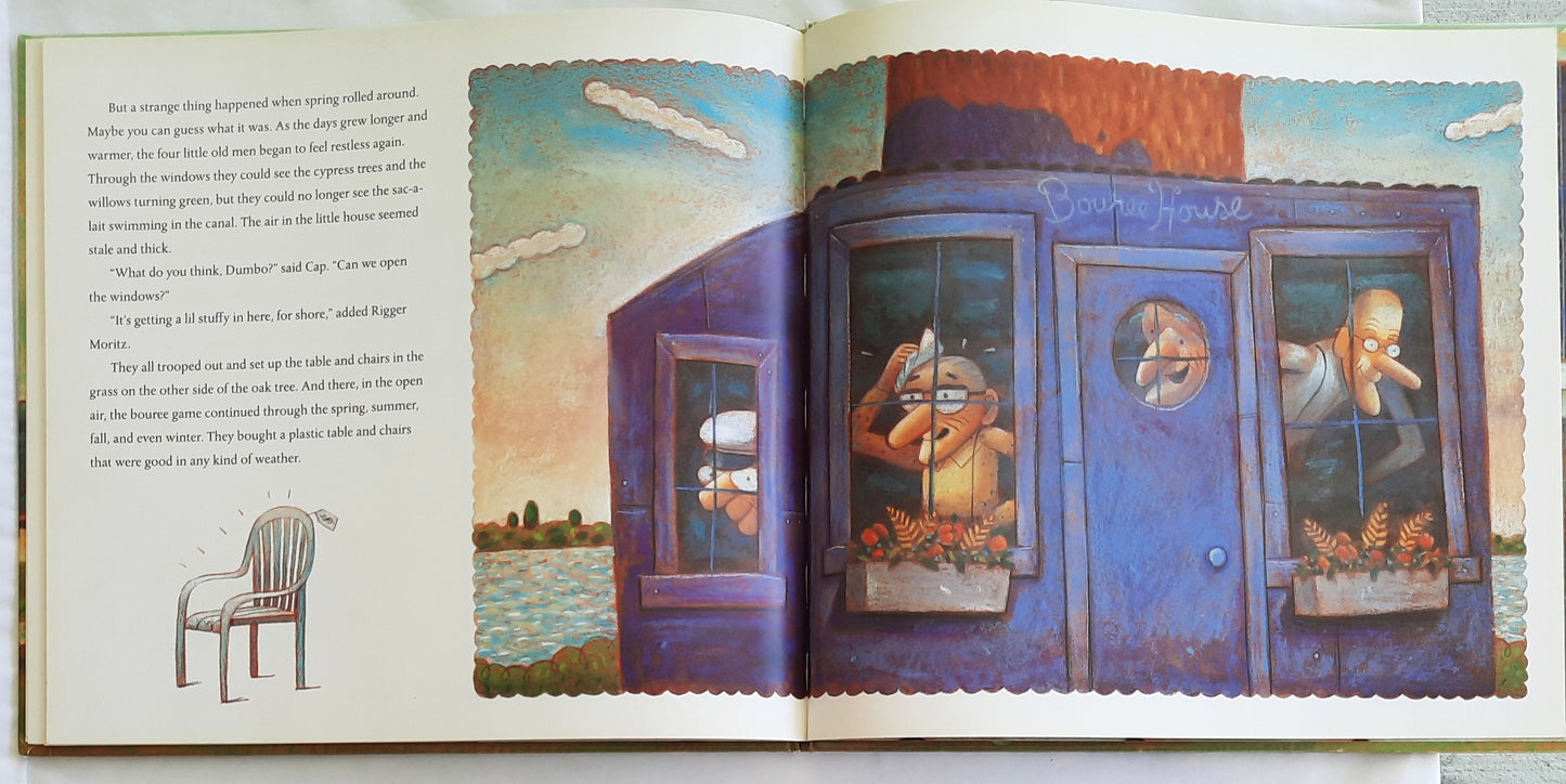 Four Little Old Men: A Mostly True Tale from a Small Cajun Town by Burton P. Brodt (Good, 2005, HC, 32 pages, Sterling Pub. Co.)