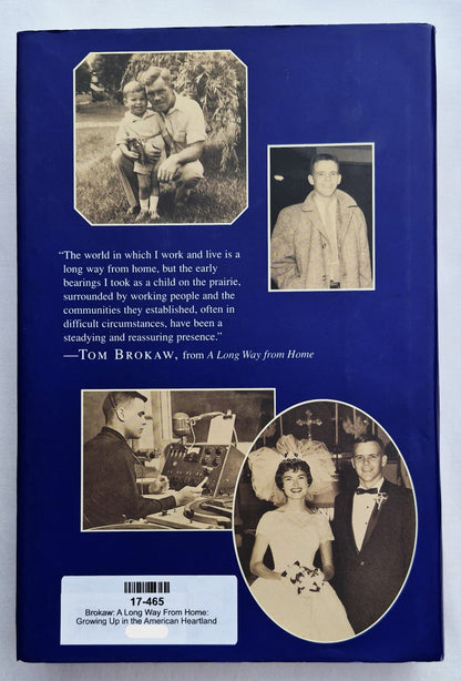 A Long Way From Home: Kindheit im amerikanischen Herzen von Tom Brokaw (Sehr gut, 2002, gebunden, 233 Seiten, Random House)