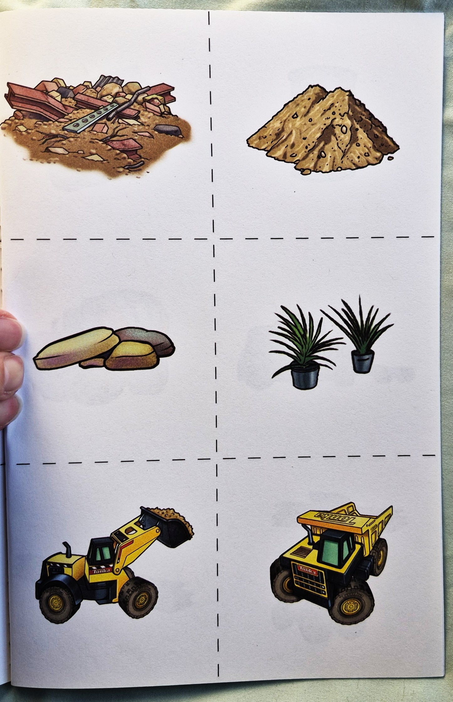 Tonka Picture Clues: Auf der Baustelle von Samantha Brooke; Jim Durk (Wie neu, 2013, Taschenbuch, 32 Seiten, Scholastic)