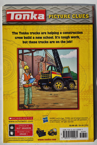 Tonka Picture Clues: Auf der Baustelle von Samantha Brooke; Jim Durk (Wie neu, 2013, Taschenbuch, 32 Seiten, Scholastic)