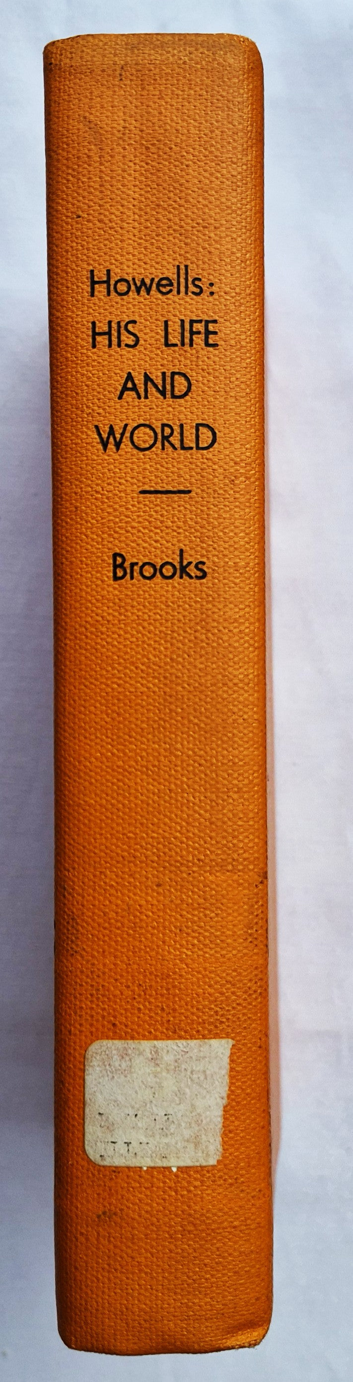Howells: His Life and World von Van Wyck Brooks (Gut, 1959, HC, 296 Seiten, E.P. Dutton & Co.)