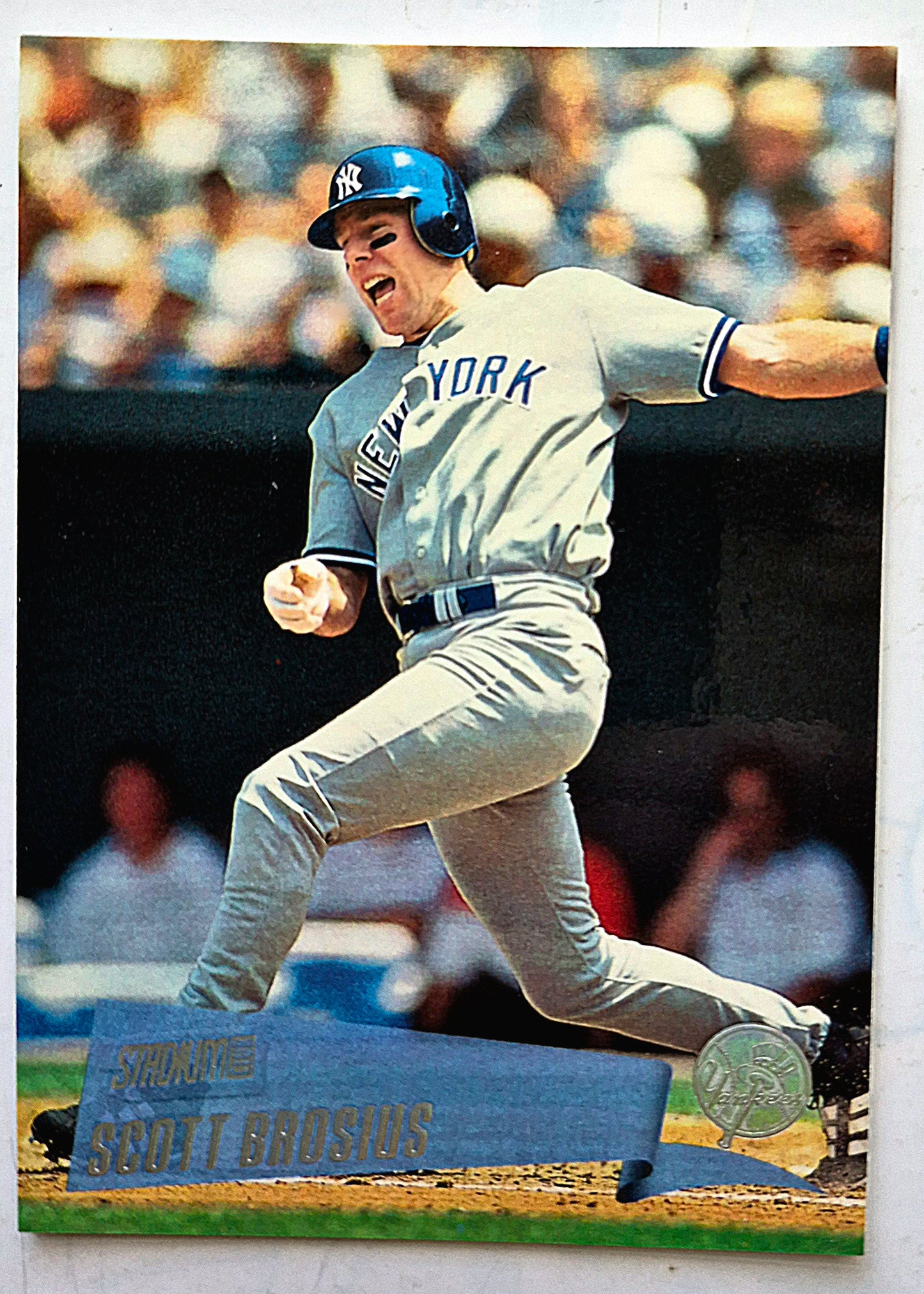 TOPPS 2000 Stadium Club Scott Brosius New York Yankees #59 Baseballkarte TOPPS