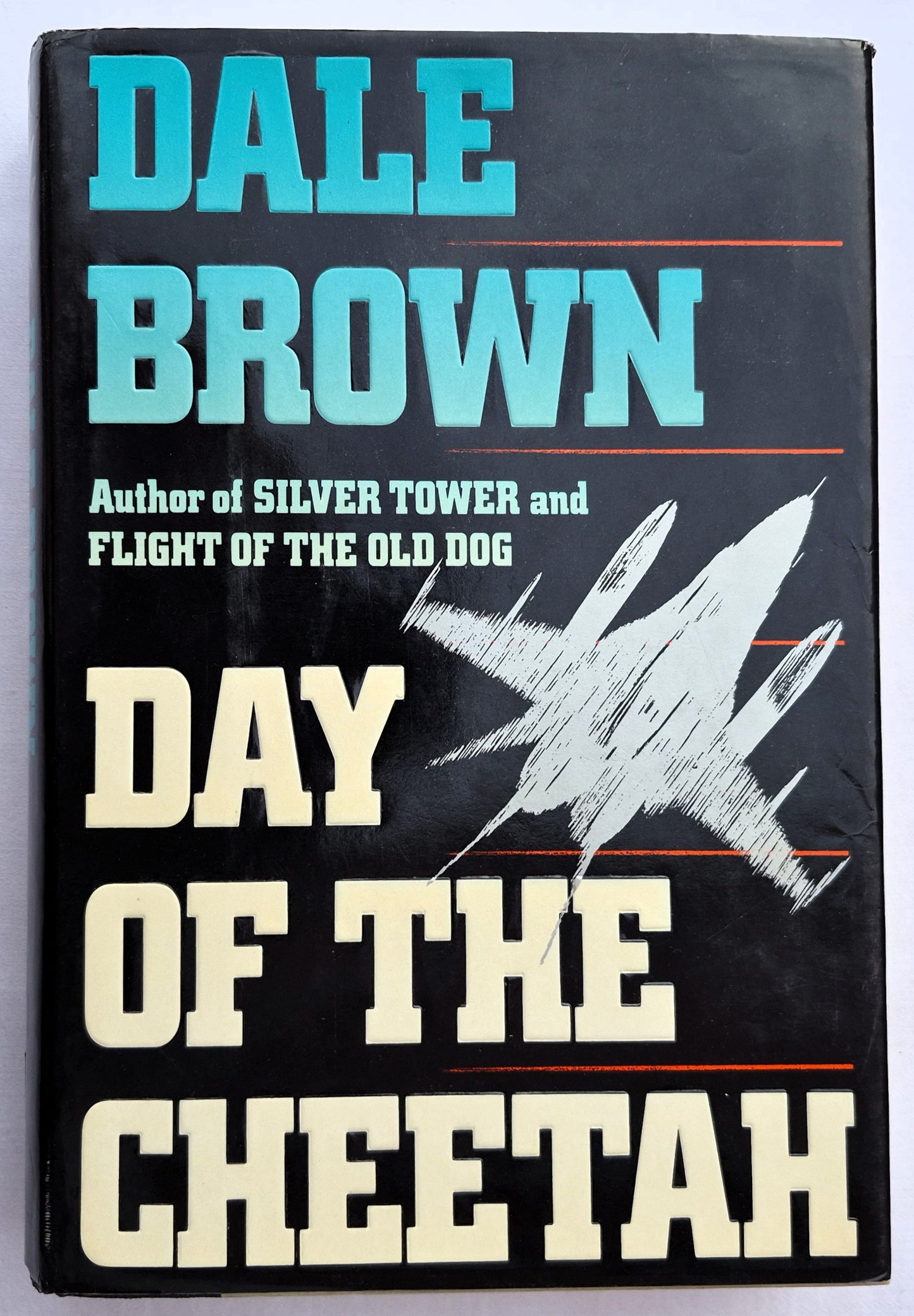 Day of the Cheetah von Dale Brown (Patrick McLanahan #2, Gut, 1989, HC, 504 Seiten, Donald I. Fine, Inc.)