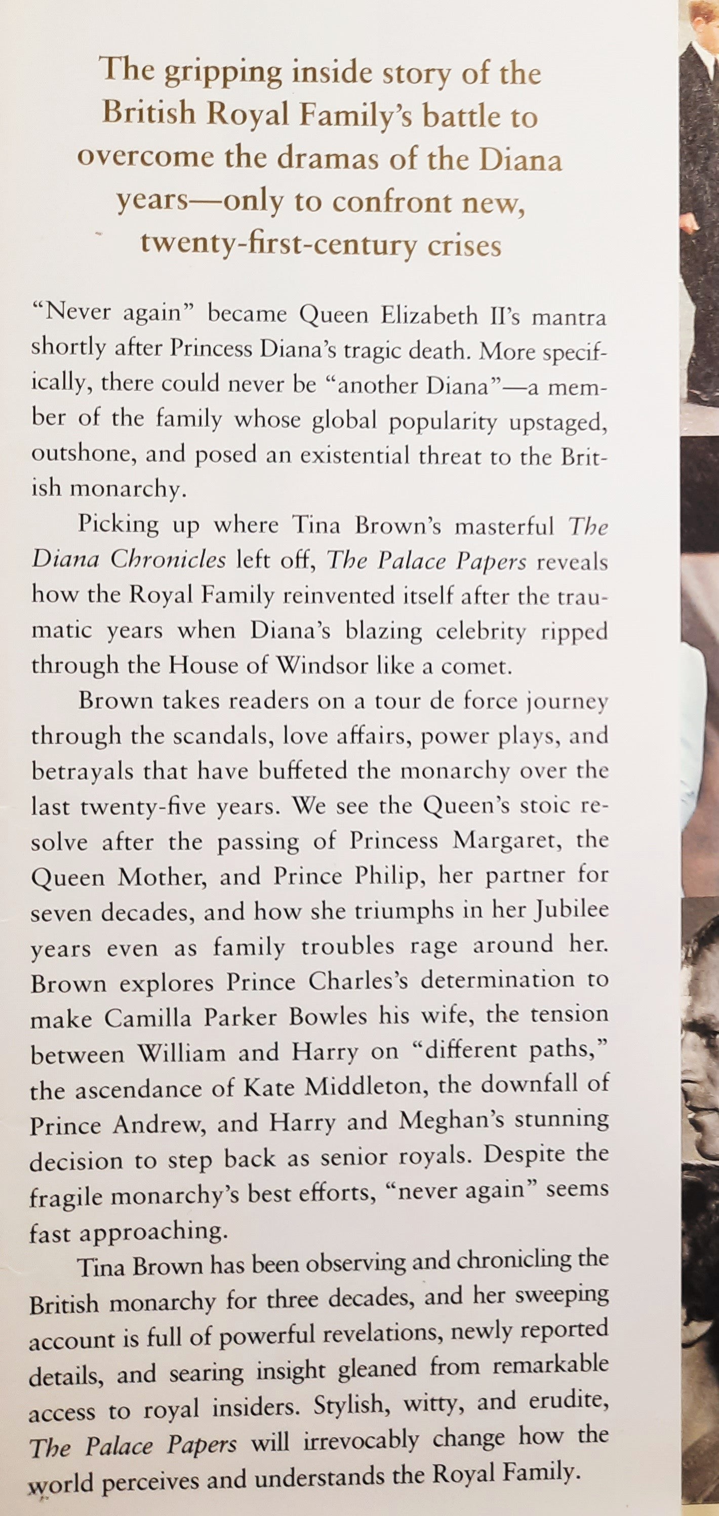 The Palace Papers: Inside the House of Windsor: The Truth and the Turmoil von Tina Brown (Gut, 2022, Gebundene Ausgabe, 570 Seiten, Crown)