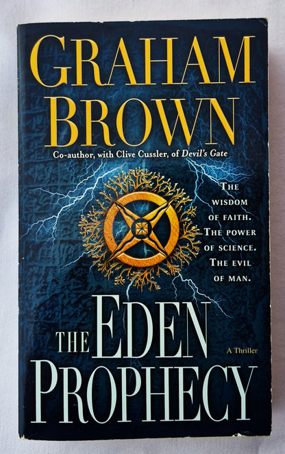 The Eden Prophecy von Graham Brown (Hawker & Laidlaw #3, Sehr gut, 2012, Taschenbuch, 389 Seiten, Bantam Books)