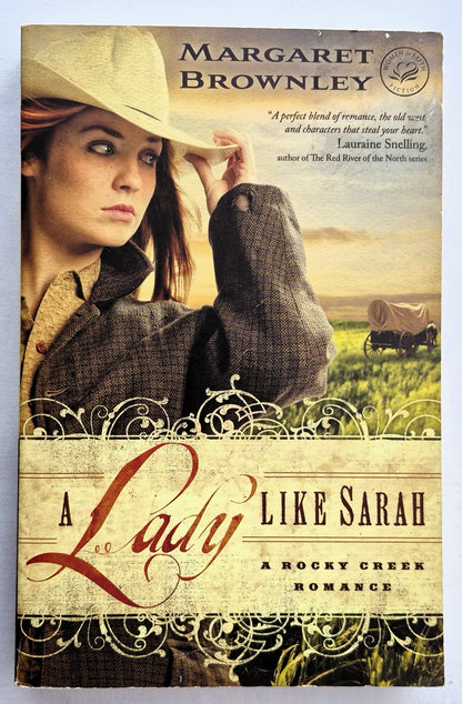 Eine Dame namens Sarah von Margaret Brownley (Rocky Creek Romance #1, Gut, 2009, Taschenbuch, 314 Seiten, Thomas Nelson)