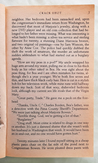 Crack Shot by Sinclair Browning (Very Good, 2002, Pbk, 370 pages, Bantam Books)