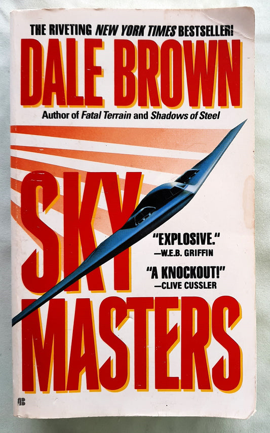 Sky Masters by Dale Brown (Good, 1992, Pbk, 465 pages, Berkley Books)