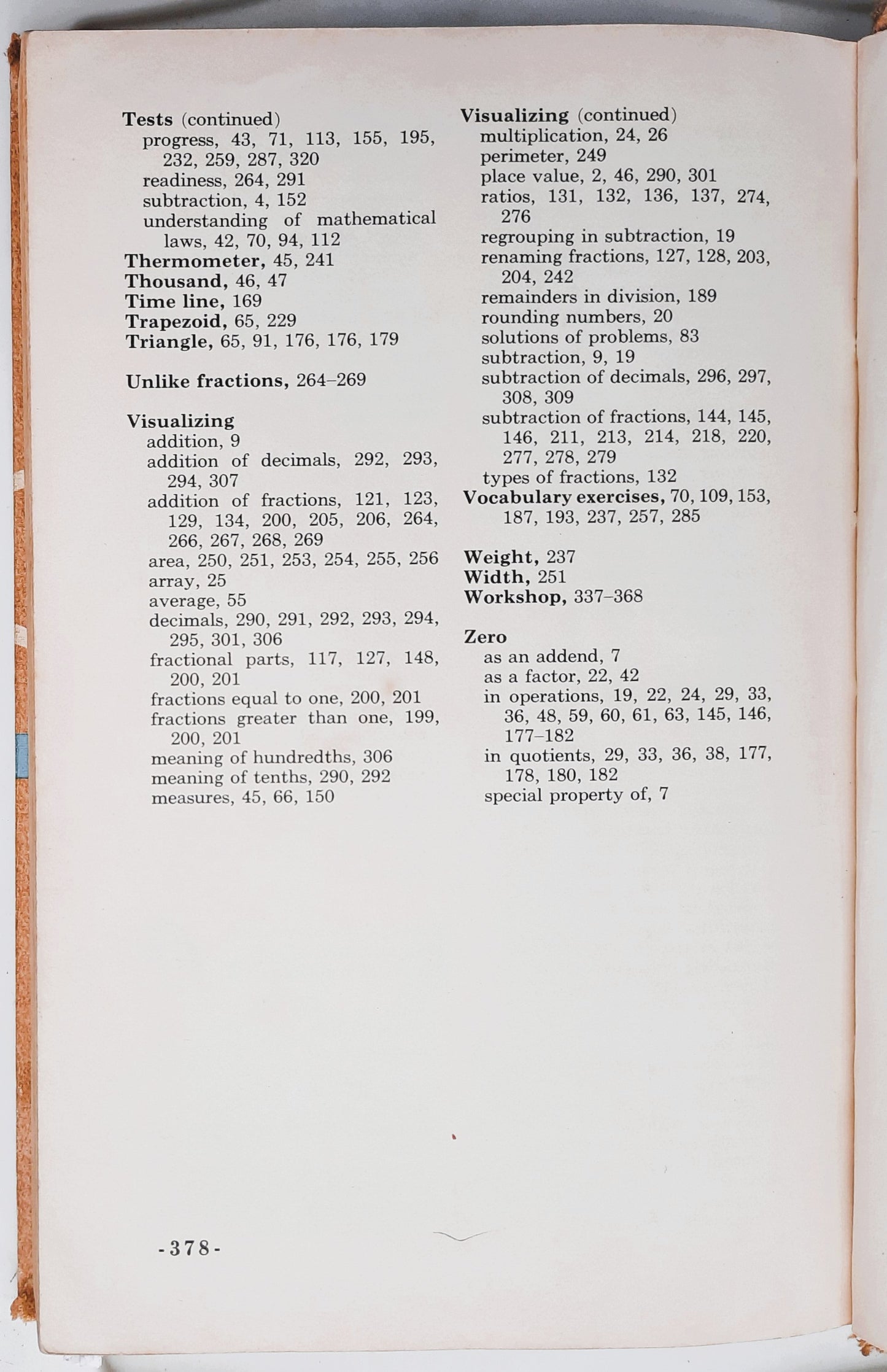 Moving Ahead in Arithmetic Book Five by Leo Brueckner; Foster Grossnickle (Gut, 1963, Geb., 378 Seiten, Holt, Rinehart and Winston)