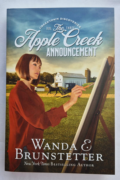 The Apple Creek Announcement von Wanda E. Brunstetter (Creektown Discoveries #3, Neu, 2022, Tb, 318 Seiten, Barbour)