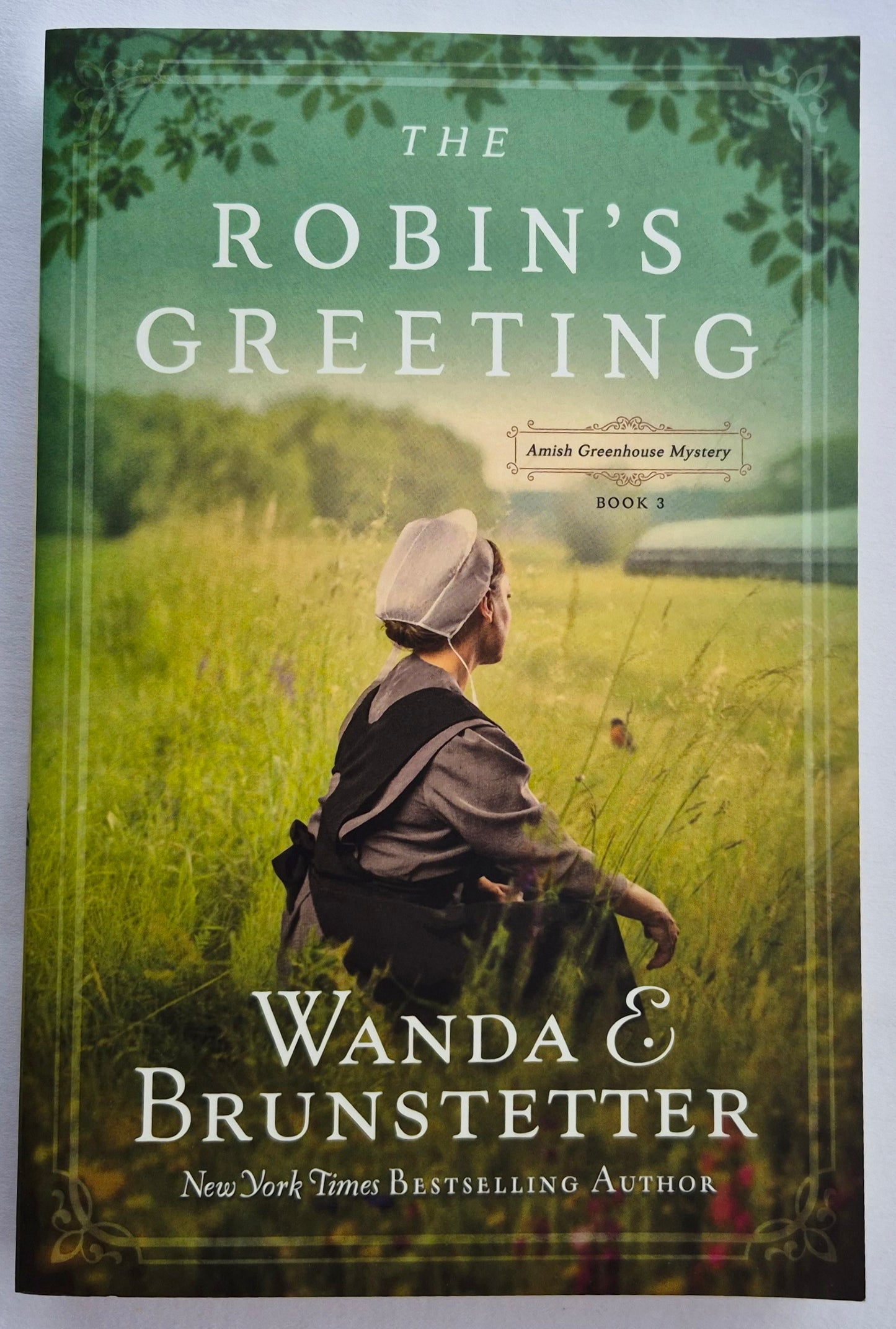 The Robin's Greeting von Wanda E. Brunstetter (Amish Greenhouse Mystery #3, Neu, 2021, Pbk, 318 Seiten, Barbour)