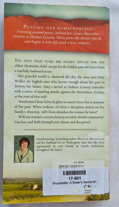 Das Geheimnis einer Schwester Nr. 1 von Wanda E. Brunstetter (Sisters of Holmes Co., Neu, 2007, Pbk, 343 Seiten, Barbour)