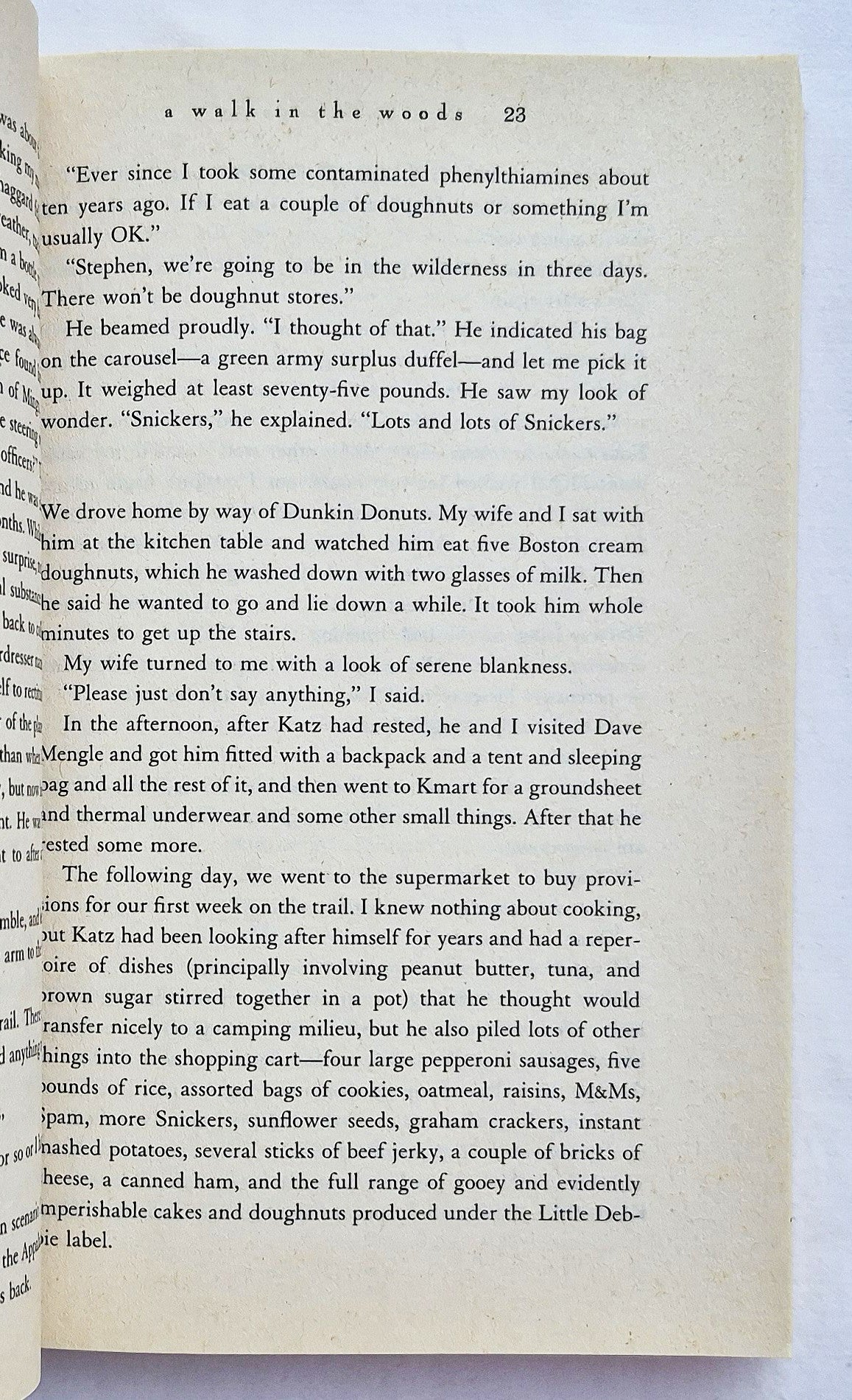 A Walk in the Woods von Bill Bryson (Sehr gut, 1998, TB, 276 Seiten, Broadway Books)
