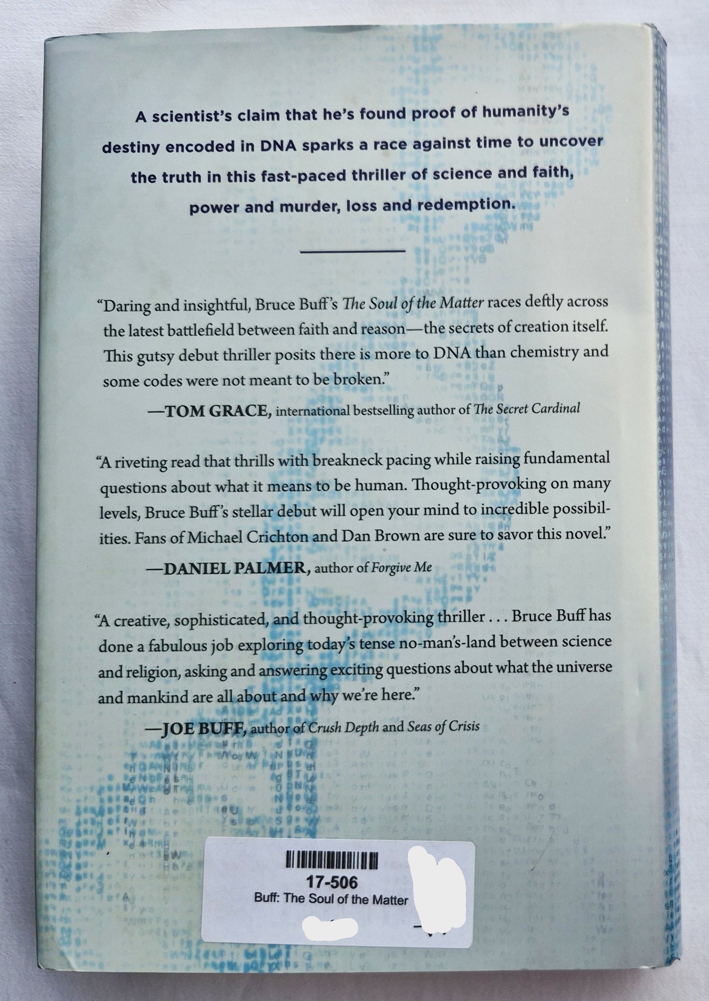 The Soul of the Matter von Bruce Buff (The Soul Series, Neu, 2016, HC, 423 Seiten, Howard Books)