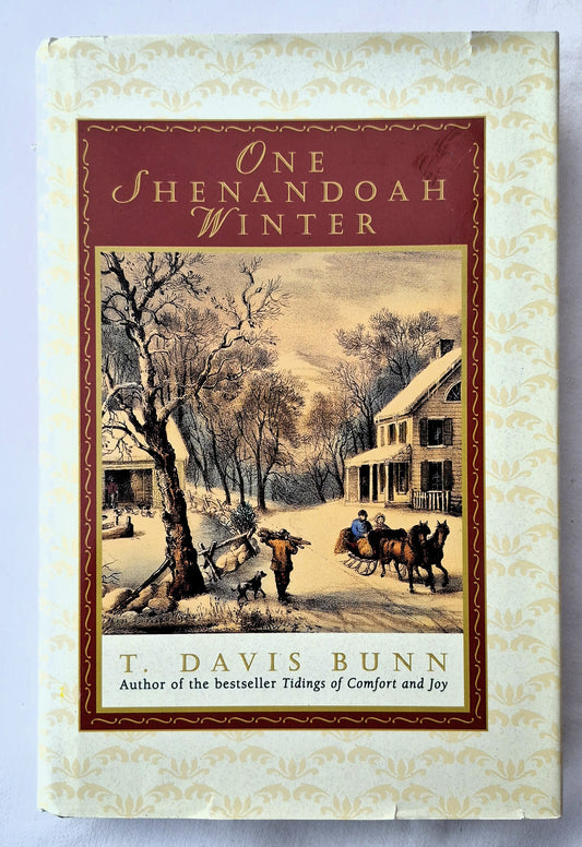 One Shenandoah Winter by T. Davis Bunn (Very good, 1998, HC, Thomas Nelson, 265 pages)