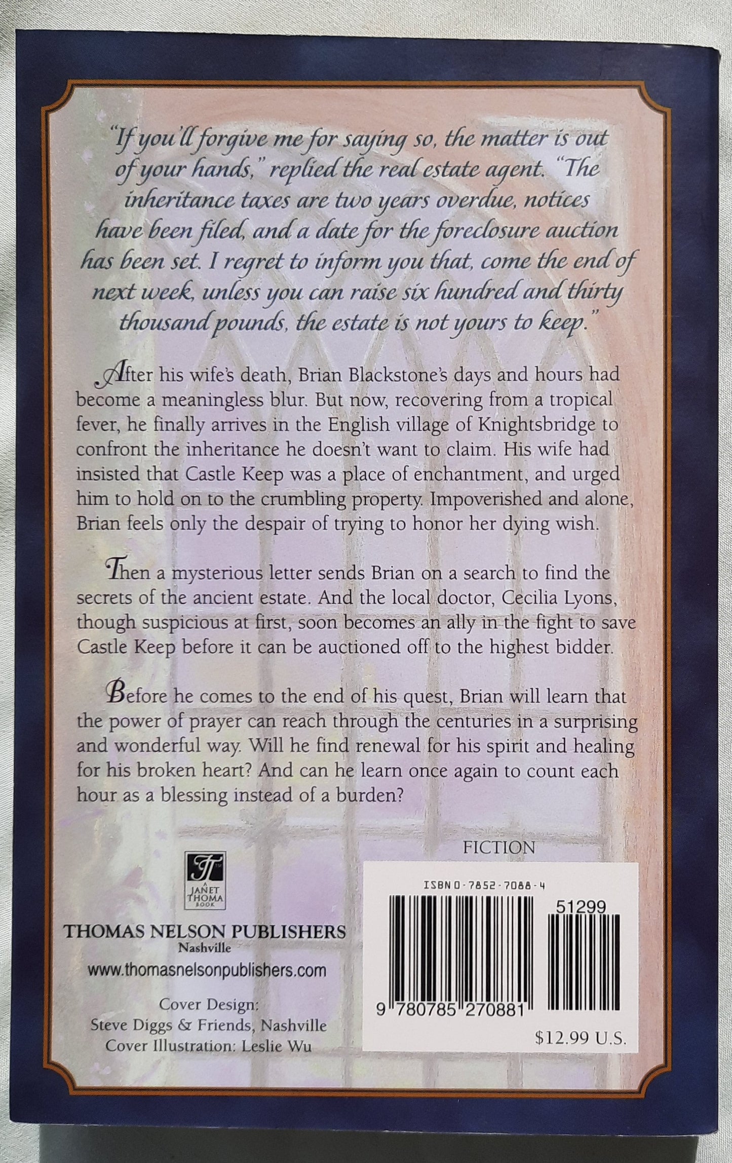 The Book of Hours by T. Davis Bunn (Very good, 2000, Pbk, 318 pages, Thomas Nelson)