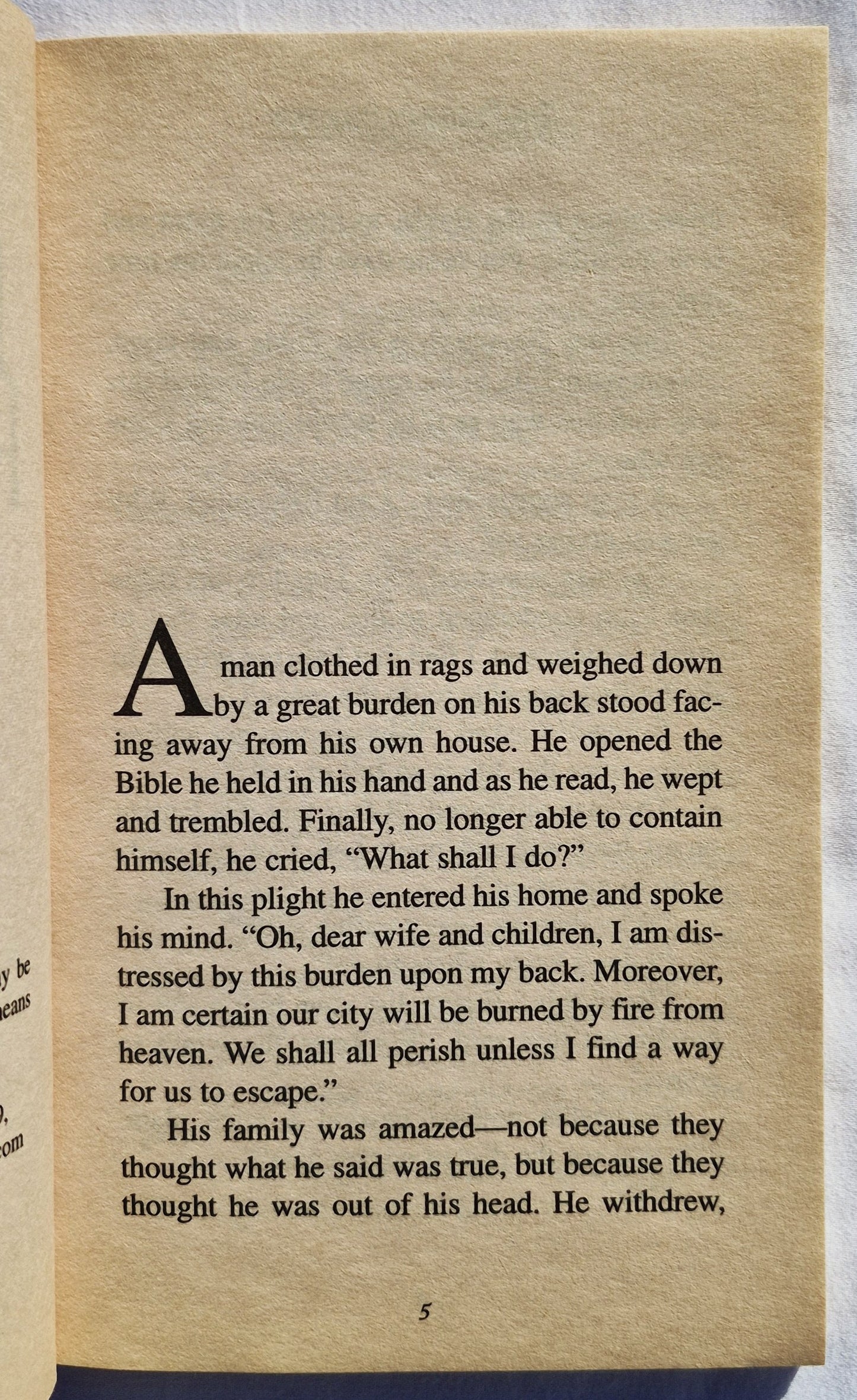 The Pilgrim's Progress (Abridged) by John Bunyan (Very good, 1996, Pbk, 92 pgs, Barbour)